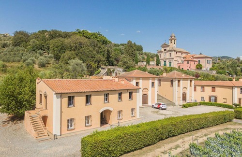 Santo Stefano del Ponte Villa | Nice apartment in villa for 6 people with WIFI, TV and panoramic view