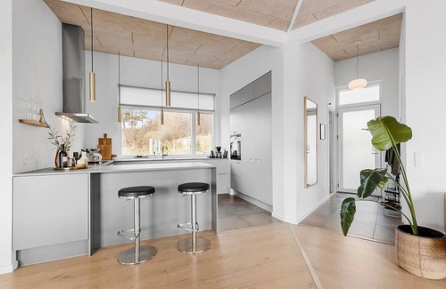 Knebel House | Nice home in Knebel with sauna