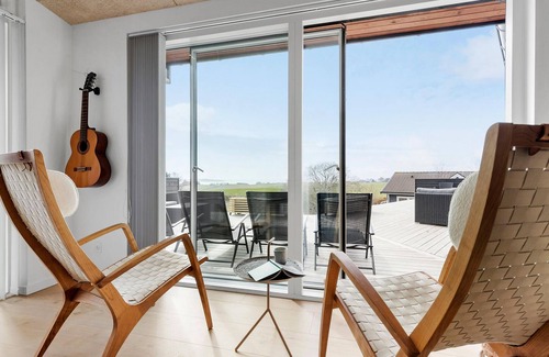 Knebel House | Nice home in Knebel with sauna