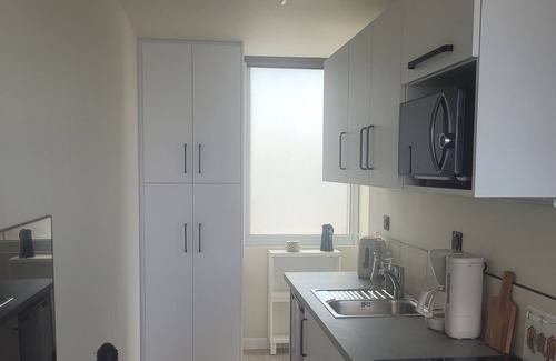 Louannec Apartment | Nice studio 5m from the sea with a beautiful sea view