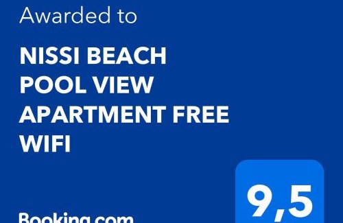 Ayia Napa Apartment | NISSI BEACH POOL VIEW APARTMENT FREE WIFI