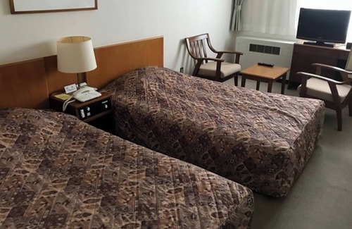 Rishirifuji-cho Hotel | Nonsmoking 2 people Main building Westernstyle twin room 2 meals included plan/Rishirigun Hokkaidō