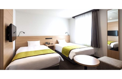 Asahikawa Hotel | NonsmokingTwin room | Room only plan/Asahikawa Hokkaidō