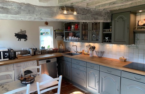 Le Torpt House | Normandy cottage and guest house, sleeps 6 with heated pool
