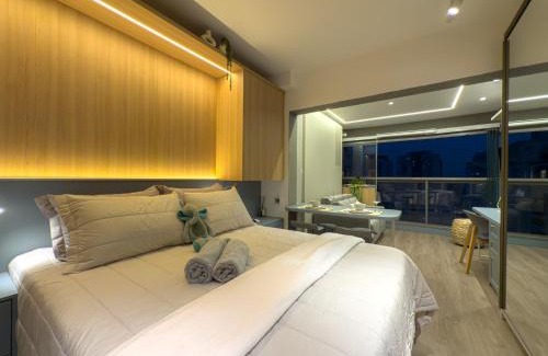 Brooklin Novo Apartment | Novo Alto Padrão Brooklin com garagem - Aeroporto e Consulado