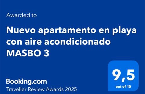 El Grau de Moncofa Apartment | Nuevo apartamento en playa con aire acondicionado MASBO 3