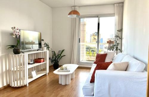 Almagro Apartment | Nuevo y lujoso departamento en Palermo - Edificio 5 ⭑ Pileta, Gym, parrilla, plaza de niños, cancha de fútbol & Garage