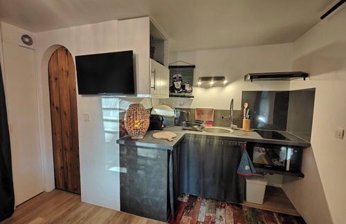 Les Avirons Apartment | nugget! Ocean view studio with private Jacuzzi in an exceptional tropical garden