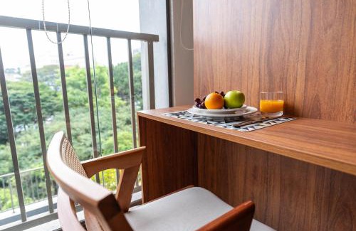 Cerqueira Cesar Apartment | O13 - Novo Bhaus Jardins - ON Melo Alves - 10o andar - Oscar Freire - Rebouças - Linda Vista - Piscina no Rooftop