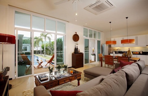Cherngtalay Villa | O2BT4-VW2: 4 Bedrooms Pool Villa-Oxygen Bangtao-Full Kitchen