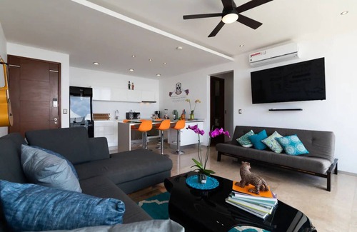 Zazil-ha Apartment | Oasis: 2BR btw 5ta nd Beach Erly Late Check in/out