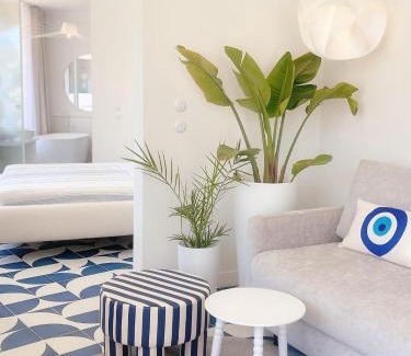 Porto de Mos Apartment | Ocean Apartment by ENDLESS SUN I modern comfort, sea view, wi-fi, parking & rooftop pool
