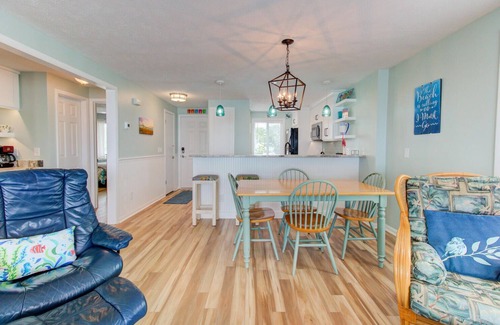 Kure Beach Condo | 🌊Ocean Dunes 2101A: Oceanfront 2BR Condo w/Community Pool🌊
