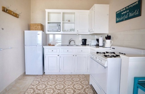 Green Garden Apartment | Ocean facing spacious One Bedroom Apt two minutes walk to the beach