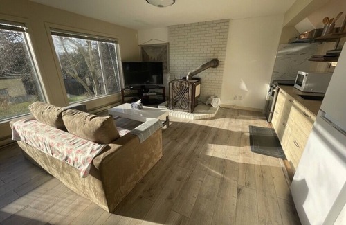 Comox House | Ocean Mountain View at private one acre land in Goose Spits park