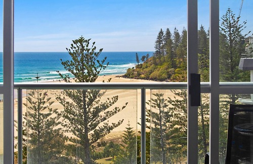 Coolangatta Apartment | Ocean Plaza Unit 835 Beachfront unit right in the heart of Coolangatta with Wi-Fi Inc.