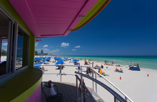 South Beach Condo | Ocean View 2 Bedroom 3 Bath South Beach Penthouse Steps To The Beach!