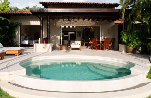 Punta de Mita Villa | Ocean View Gated Punta Mita Property, Golf Carts, Pool, Daily Housekeeping