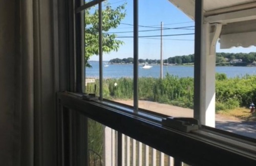North Kingstown Cottage | Ocean view home, steps to the beach in quiet Wickford neighborhood.