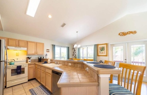 Butler Beach House | Ocean View Pool Home ~ Heated Pool ~ Steps to the Beach!