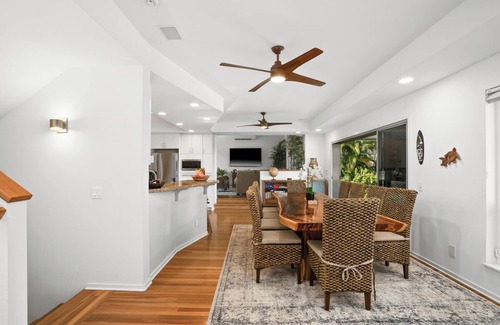 Poipu House | Ocean Views, Heated Saline Pool, Walk to 3 Beaches + Separate Ohana!