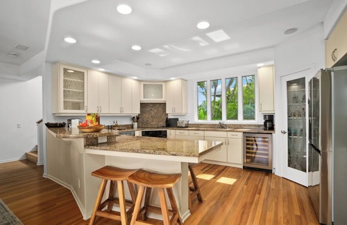 Poipu House | Ocean Views, Heated Saline Pool, Walk to 3 Beaches + Separate Ohana!