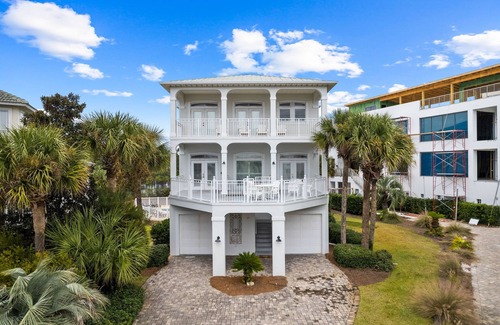 Gulf Place House | Ocean Views! Pool/Hot Tub/Bikes/Grill! Walk to Beach!