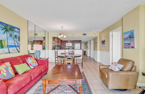 Cherry Grove Beach Condo | Oceanfront 3BR Condo l Springs Towers l Pool l