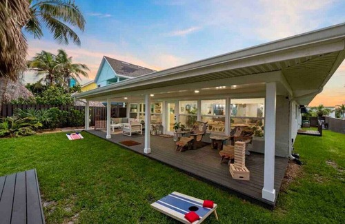 Cocoa Beach Apartment | Oceanfront Cocoa Beach Vacation Home | Private Beach, Tiki Bar & Family Fun