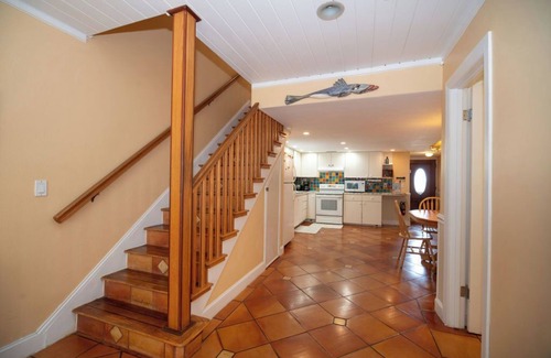 Indialantic By The Sea House | Oceanfront, Dog & Family Friendly, sleeps up to 5 in a small beach town.