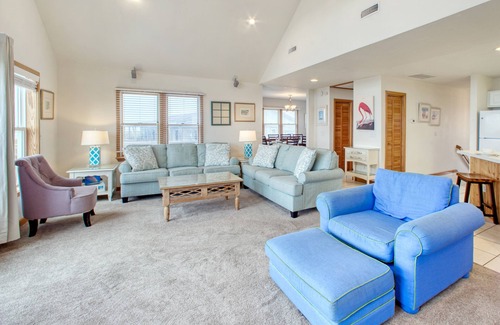 Frisco House | Oceanfront dog-friendly home with outdoor pool, hot tub, & multiple decks
