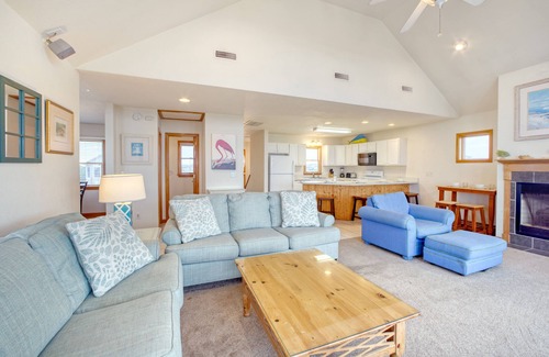 Frisco House | Oceanfront dog-friendly home with outdoor pool, hot tub, & multiple decks