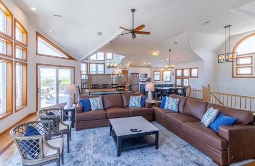 Currituck County House | Oceanfront home in Corolla NC just steps from the beach!