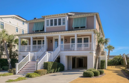 North Litchfield Beach House | Oceanfront Home with private heated* swimming pool at North Litchfield Beach in Pawleys Island.