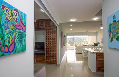 P Chahue Condo | Oceanfront Luxury with Bay & Marina Views
