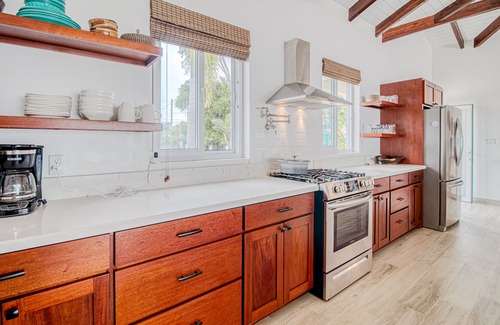 Placencia House | Oceanfront oasis on the beach with private pool, gazebo, grill, patio, and AC