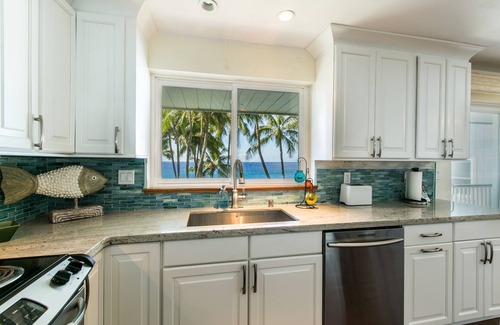 Poipu Condo | Oceanfront, Palm Trees and the Beautiful Blue Pacific Ocean.Poipu Palms 202!
