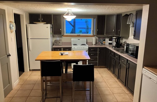 Cormierville House | Oceanfront paradise, 4-bedroom house in Cocagne with hot tub, WiFi, AC.