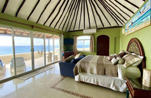 Akumal Condo | Oceanfront Penthouse -4300 Sq Ft,2 Level -Mi Casa Del Mar