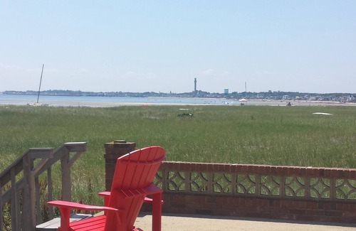 Provincetown Resort | Oceanfront Suite overlooking Cape Cod Bay - step off your patio onto the beach!