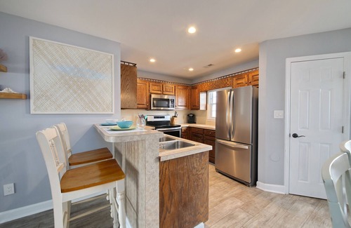 Surfside Beach House | OCEANFRONT TH with pool on the beach!