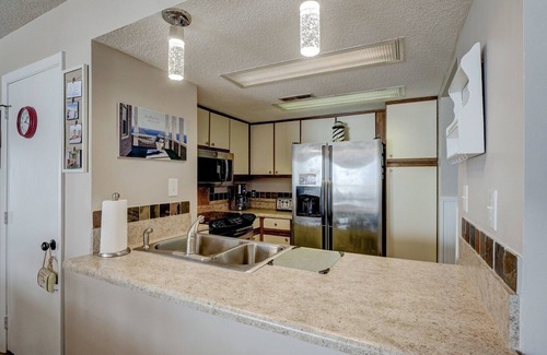 Sneads Ferry Condo | Oceanfront Point Unit, with wine fridge, steps to the beach
