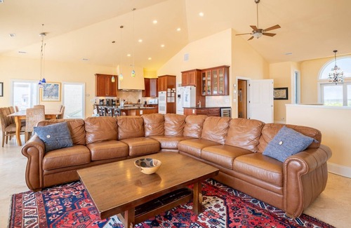 Ocean Sound Village House | Oceanfront Estate with private pool and hot tub