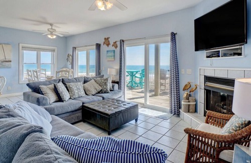 Village of Stump Sound House | Oceanfront | Community Pool | Private Beach Access