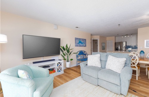 North Topsail Beach Condo | Oceanfront Comfort at Seabreeze Retreat!
