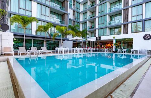 Bang Tao Apartment | Oceanstone by Holy Cow, studio, next building view