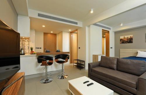 Bang Tao Apartment | Oceanstone by Holy Cow, studio, next building view