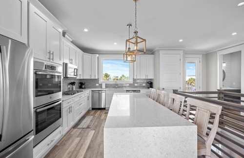 Butler Beach House | OCTOBER-MAJOR SAVINGS! 8BR LUXURY OCEANFRONT, LARGE HEATED POOL, FOOSBALL!