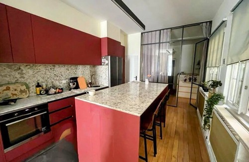 Notre-Dame-des-Champs Apartment | Odeon - Family friendly Loft near Luxembourg gardens w/remote workspace