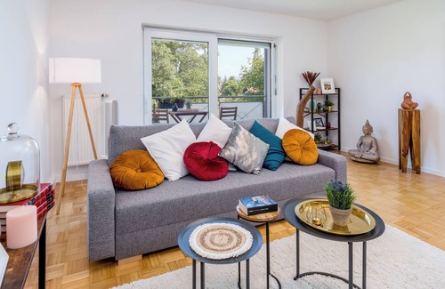 Freilassing Apartment | OG2 L 70m² 2 room city apartment in the center 15 min Salzburg